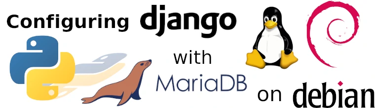 Configuring django with MariaDB on Debian